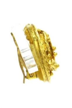 Chanel Vintage Vintage Sieraden Pre-owned Earrings Yellow -Goedkope Chanel Vintage winkel 59dd0acf06d748bf6748be95d100649c