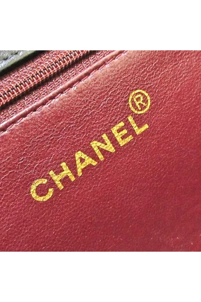 Chanel Vintage Vintage Tassen Pre-owned Leather Chanel-bags Black 1 Chanel Vintage Vintage Tassen Pre-owned Leather Chanel-bags Black