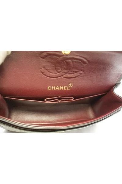 Chanel Vintage Vintage Tassen Pre-owned 2.55 Double Flap 9; Chain Shoulder Bag Black 1 Chanel Vintage Vintage Tassen Pre-owned 2.55 Double Flap 9; Chain Shoulder Bag Black