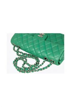 Chanel Vintage Vintage Tassen Pre-ownedLeatherchanel-bags Green