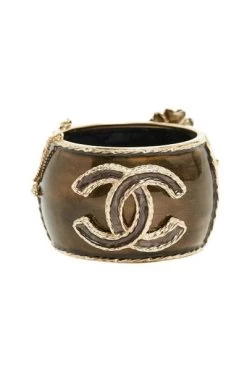 Chanel Vintage Vintage Sieraden Pre-owned Metal Chanel-jewelry Brown