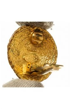 Chanel Vintage Vintage Sieraden Pre-owned Jewellery Yellow -Goedkope Chanel Vintage winkel 5c5edb75a1c2a6c95cff6c5380adc256