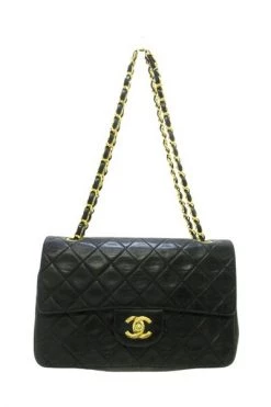 Chanel Vintage Vintage Tassen Shoulder Bags Black -Goedkope Chanel Vintage winkel 5cf05900e72b829a6467d59316294617