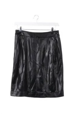 Chanel Vintage Vintage Rokken Pre-owned Acetate Bottoms Black