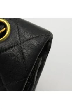 Chanel Vintage Vintage Tassen Pre-owned Medium Double Flap Bag Black -Goedkope Chanel Vintage winkel 5df14dfec1baeae1d43a11fb1e7ebd2c