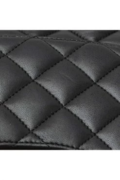 Chanel Vintage Vintage Tassen Pre-owned Medium Double Flap Bag Black