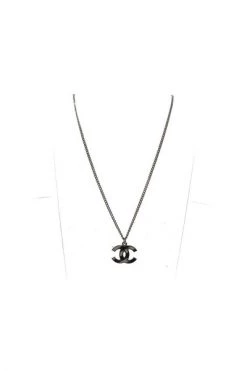 Chanel Vintage Vintage Sieraden Pre-owned Metal Necklaces Gray -Goedkope Chanel Vintage winkel 5f80291cde397a4727ceb0b4e0859f40