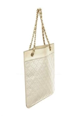 Chanel Vintage Vintage Tassen Pre-owned Tote Bags White