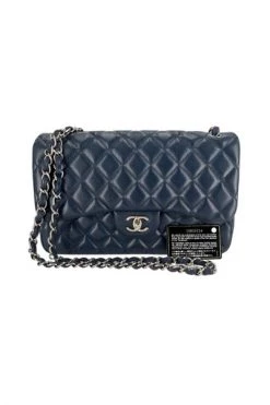 Chanel Vintage Vintage Tassen Pre-owned Bag Blue -Goedkope Chanel Vintage winkel 6034a0593b29e5f3af7863f1c6d81b39