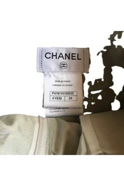 Chanel Vintage Vintage Broeken Pre-owned Argent Shorts Yellow -Goedkope Chanel Vintage winkel 60366699f3554e47faadec541d073ea5