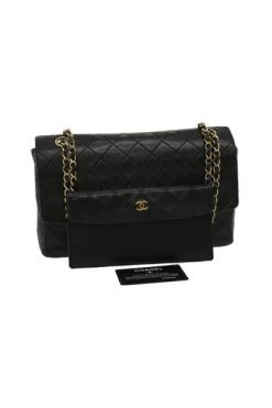 Chanel Vintage Vintage Tassen Pre-owned Shoulder Bags Black -Goedkope Chanel Vintage winkel 60c1b6a6fe67128161d3116ea91f2934