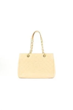 Chanel Vintage Vintage Tassen Pre-owned Leather Chanel-bags Beige -Goedkope Chanel Vintage winkel 61652088e6e0b11b69c741762b013c8f
