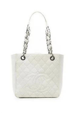 Chanel Vintage Vintage Tassen Pre-owned Leather Chanel-bags White