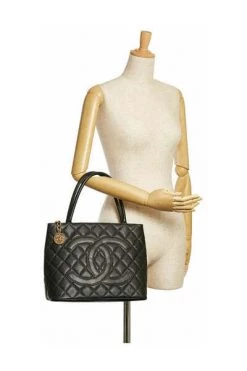 Chanel Vintage Vintage Tassen Pre-owned Handbags Black -Goedkope Chanel Vintage winkel 6209399e2150e7ea1cb2c6c6e860b8de