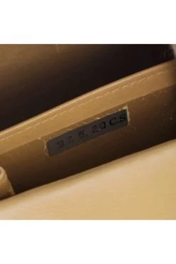 Chanel Vintage Vintage Tassen Pre-owned Leather Chanel-bags Beige -Goedkope Chanel Vintage winkel 629cc15d5c5abf220738940b605a98df