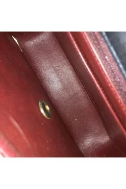 Chanel Vintage Vintage Tassen Black Leather Chanel Flap Bag Black -Goedkope Chanel Vintage winkel 62a3cc4115aa9fb34c5c45c44e9c4d07