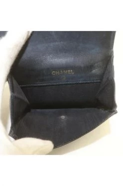 Chanel Vintage Vintage Accessoires Pre-owned Wallets Black -Goedkope Chanel Vintage winkel 62f00215a8ed81bcf19f21be7d1da6a4