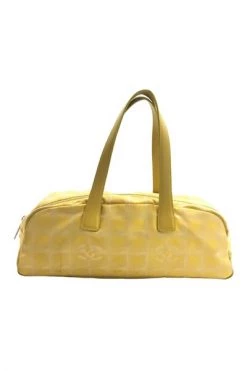 Chanel Vintage Vintage Tassen Pre-owned Shoulder Bags Yellow -Goedkope Chanel Vintage winkel 631dfb6f0e8b6c03084df7faf2d5b521