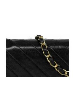 Chanel Vintage Vintage Tassen Pre-owned Cross Body Bags Black -Goedkope Chanel Vintage winkel 641439590205ae9ac5850a0775daf097