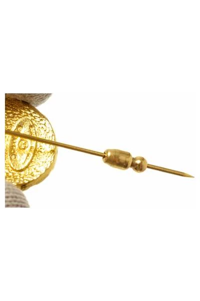 Chanel Vintage Vintage Sieraden Pre-owned Jewellery Yellow 3 Chanel Vintage Vintage Sieraden Pre-owned Jewellery Yellow - Afbeelding 3