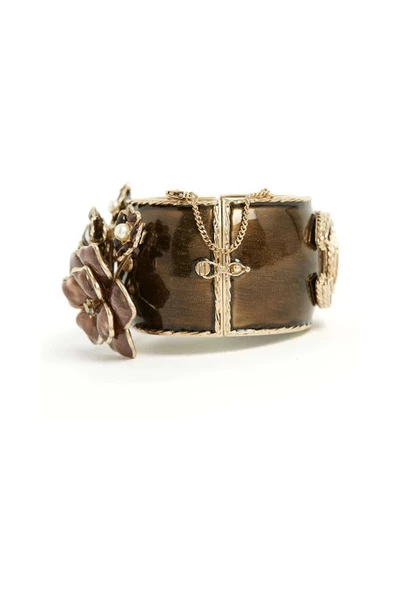 Chanel Vintage Vintage Sieraden Pre-owned Metal Chanel-jewelry Brown 4 Chanel Vintage Vintage Sieraden Pre-owned Metal Chanel-jewelry Brown - Afbeelding 4