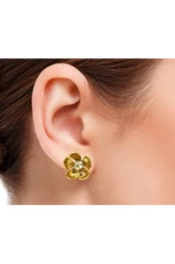 Chanel Vintage Vintage Sieraden Pre-owned Yellow Gold Chanel-jewelry Yellow -Goedkope Chanel Vintage winkel 64e78a9b10c4accdcc0efe731f4c826b