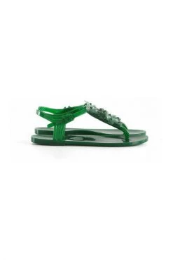 Chanel Vintage Vintage Schoenen Pre-owned Sandals Green -Goedkope Chanel Vintage winkel 6546892924c3a8f3266119b28aa6a8e3