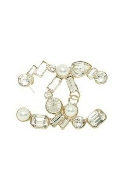 Chanel Vintage Vintage Sieraden Pre-owned Metal Brooch Yellow -Goedkope Chanel Vintage winkel 655786154f796086a546f19fb0fd4c15