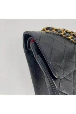 Chanel Vintage Vintage Tassen Pre-owned Leather Chanel-bags Black