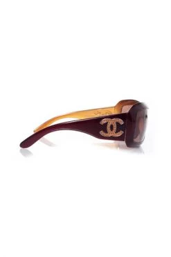 Chanel Vintage Vintage Accessoires Pre-owned Sunglasses Red