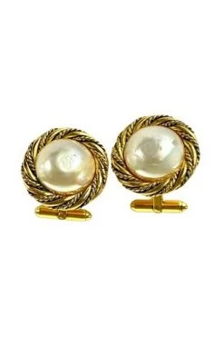 Chanel Vintage Vintage Sieraden Pre-owned Metal Chanel-jewelry Gray -Goedkope Chanel Vintage winkel 662f7594860c9c5c3ee7a2c7e77cb57c