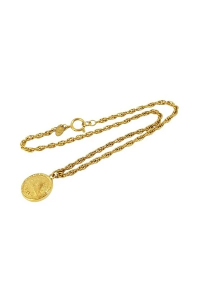 Chanel Vintage Vintage Sieraden Pre-owned Jewellery Yellow 4 Chanel Vintage Vintage Sieraden Pre-owned Jewellery Yellow - Afbeelding 4