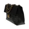 Chanel Vintage Vintage Tassen Pre-owned Leather Chanel-bags Black