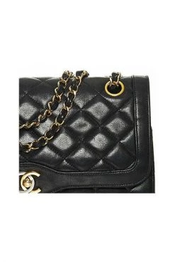 Chanel Vintage Vintage Tassen Pre-owned Shoulder Bags Black