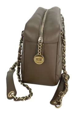 Chanel Vintage Vintage Tassen Pre-owned CC Camera Case Medium Quilted Lambskin Crossbody Shoulder Bag Brown -Goedkope Chanel Vintage winkel 6a3abfae461b75650f8ee5b22504c151