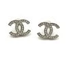Chanel Vintage Vintage Sieraden Pre-owned White Gold Chanel-jewelry Gray