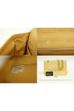 Chanel Vintage Vintage Tassen Pre-owned Timeless Beige -Goedkope Chanel Vintage winkel 6bb769cfcf7db82dbff57b82ef590563