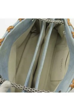 Chanel Vintage Vintage Tassen Pre-owned Shoulder Bags Blue -Goedkope Chanel Vintage winkel 6c75b5e464fed0658e2c9df274b4f427