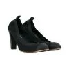 Chanel Vintage Vintage Schoenen Pre-Owned Pumps In Textured Fabric Black