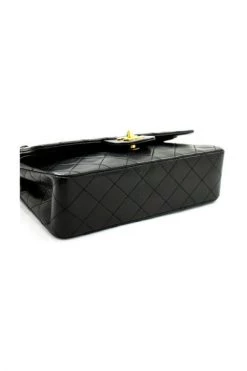 Chanel Vintage Vintage Tassen Pre-owned Leather Flap Bag Black -Goedkope Chanel Vintage winkel 6db0ce9a01e32fb1b455646840836fd3