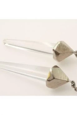 Chanel Vintage Vintage Sieraden Pre-owned Earrings Gray -Goedkope Chanel Vintage winkel 6fe3716c1af41a9e31579f06e582661f