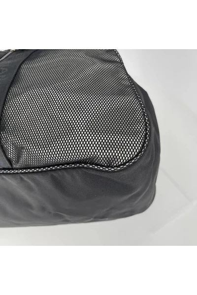 Chanel Vintage Vintage Tassen Pre-owned Nylon Chanel-bags Black 2 Chanel Vintage Vintage Tassen Pre-owned Nylon Chanel-bags Black - Afbeelding 2