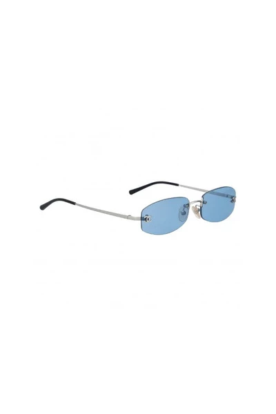 Chanel Vintage Vintage Accessoires Pre-owned Sunglasses Blue 5 Chanel Vintage Vintage Accessoires Pre-owned Sunglasses Blue - Afbeelding 5