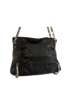 Chanel Vintage Vintage Tassen Pre-owned Leather Chanel-bags Black