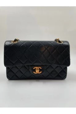 Chanel Vintage Vintage Tassen Pre-owned Leather Chanel-bags Black -Goedkope Chanel Vintage winkel 7134f70179be69786ac394a07dfa6264