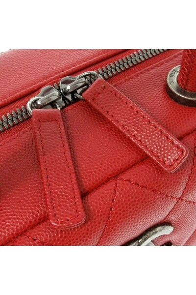 Chanel Vintage Vintage Tassen Pre-owned Handbag Red 2 Chanel Vintage Vintage Tassen Pre-owned Handbag Red - Afbeelding 2