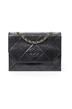 Chanel Vintage Vintage Tassen Pre-owned Handbags Black -Goedkope Chanel Vintage winkel 72a406b5134263038363bf1dea70a6da