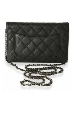 Chanel Vintage Vintage Tassen Pre-owned Cross Body Bags Black