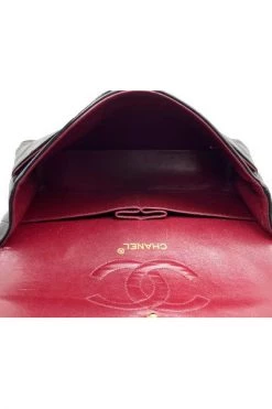 Chanel Vintage Vintage Tassen Pre-owned Medium Double Flap Bag Black -Goedkope Chanel Vintage winkel 73a97672b133752c68c0579bd338a11d