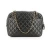 Chanel Vintage Vintage Tassen Pre-owned Leather Chanel-bags Black